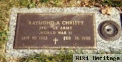 Raymond Alva Christy