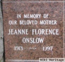 Jeanne Florence Lackoff Onslow