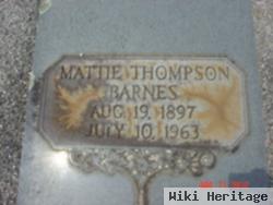 Mattie Thompson Barnes