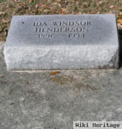 Ida Windsor Henderson