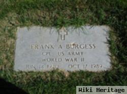 Frank A Burgess