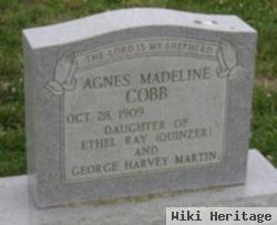Agnes Madeline Martin Cobb