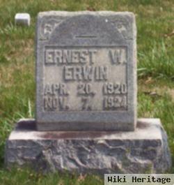 Ernest W Erwin