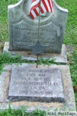 Corp William H. White