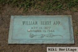 Dr William Henry App