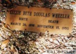 Lizzie Beth Douglas Wheeler