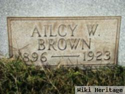 Ailcy W Wellman Brown