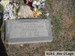 Ethel Faye Baker Hansard