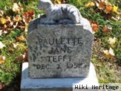 Paulette Jane Tefft