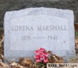 Lorena Pearl "rena" Huff Marshall