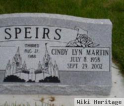 Cindy Lyn Martin Speirs