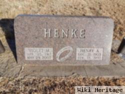 Henry A Henke
