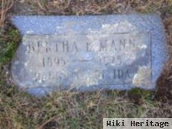 Bertha E Kirby Mann