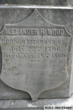 Alexander Hamilton Wood