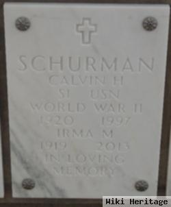 Calvin H Schurman