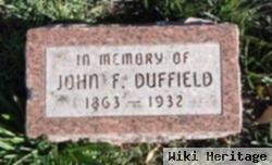 John F. Duffield