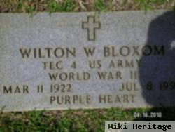 Wilton Woodard "bill" Bloxom, Sr