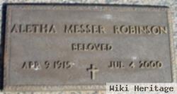 Aletha Elizabeth Messer Robinson