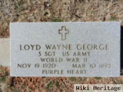 Loyd Wayne George, Sr