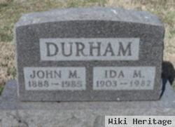 John M. Durham