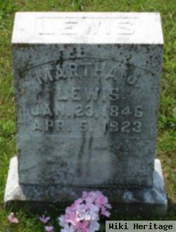 Martha Jane Byerly Lewis