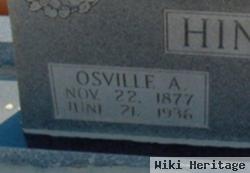 Osville A. Hinely