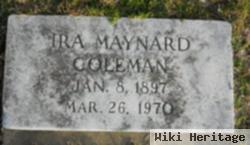 Ira Maynard Coleman