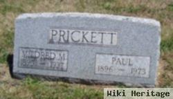 Mildred M Hafer Prickett