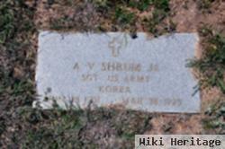 Sgt A V "pete" Shrum, Jr