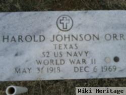 Harold Johnson Orr