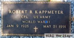 Cpl Robert R. Kappmeyer