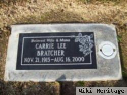 Carrie Lee Mcginty Bratcher