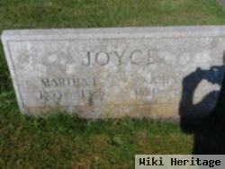 Martha E Joyce