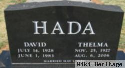 Thelma Joyce Rader Hada