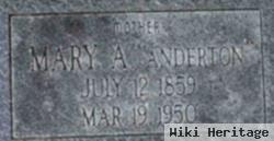 Mary A. Anderton Haynes