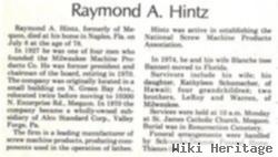 Raymond A. Hintz