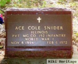 Ace Cole Snider