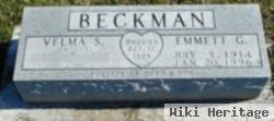 Emmett G Beckman