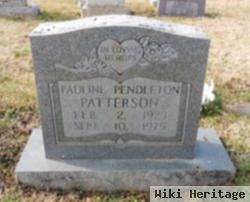 Pauline Pendleton Patterson