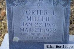 Porter J Miller