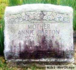 Anna "annie" Webb Barton