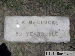 Douglas Archibald Mcdougall