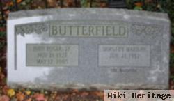 John Roger Butterfield, Sr