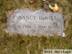 E. Nancy Dewitt