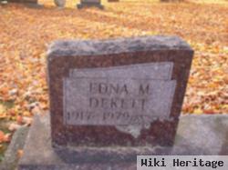 Edna M. Dekett