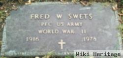 Frederick W "fred" Swets