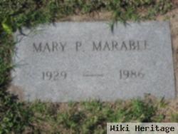 Mary P Marable