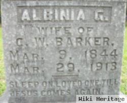 Albinia Georgette Jones Barker