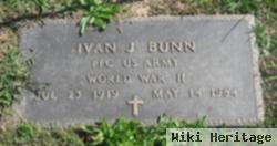 Pfc Ivan J. Bunn