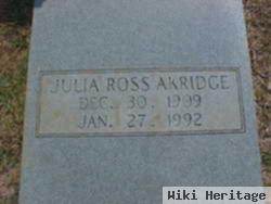 Julia Ross Akridge